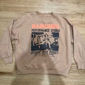 American Eagle Outfitters Tan Crewneck Sweater